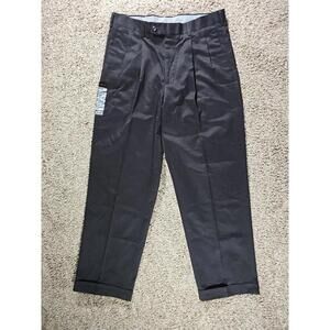 Axist 33x30 Black Pleated Dress Pants NWT